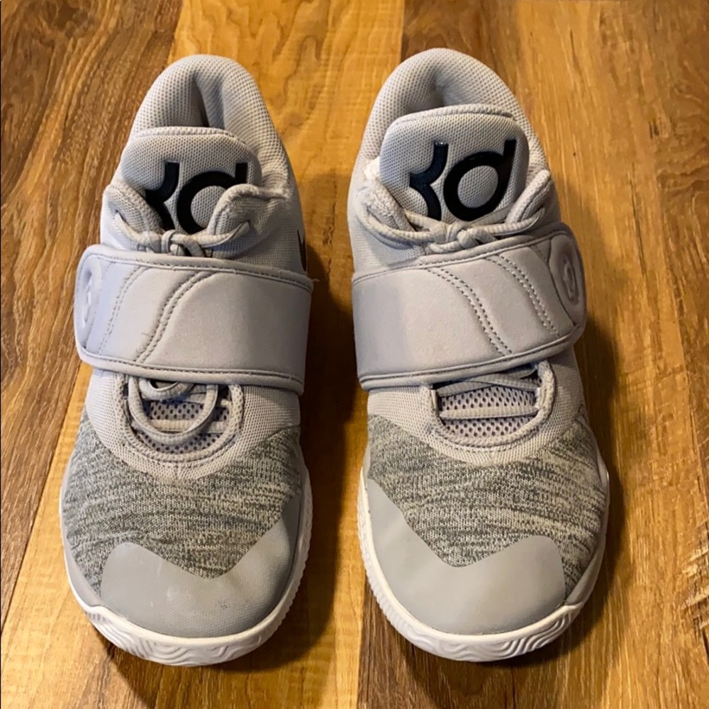 Gray Nike Basketball shoes